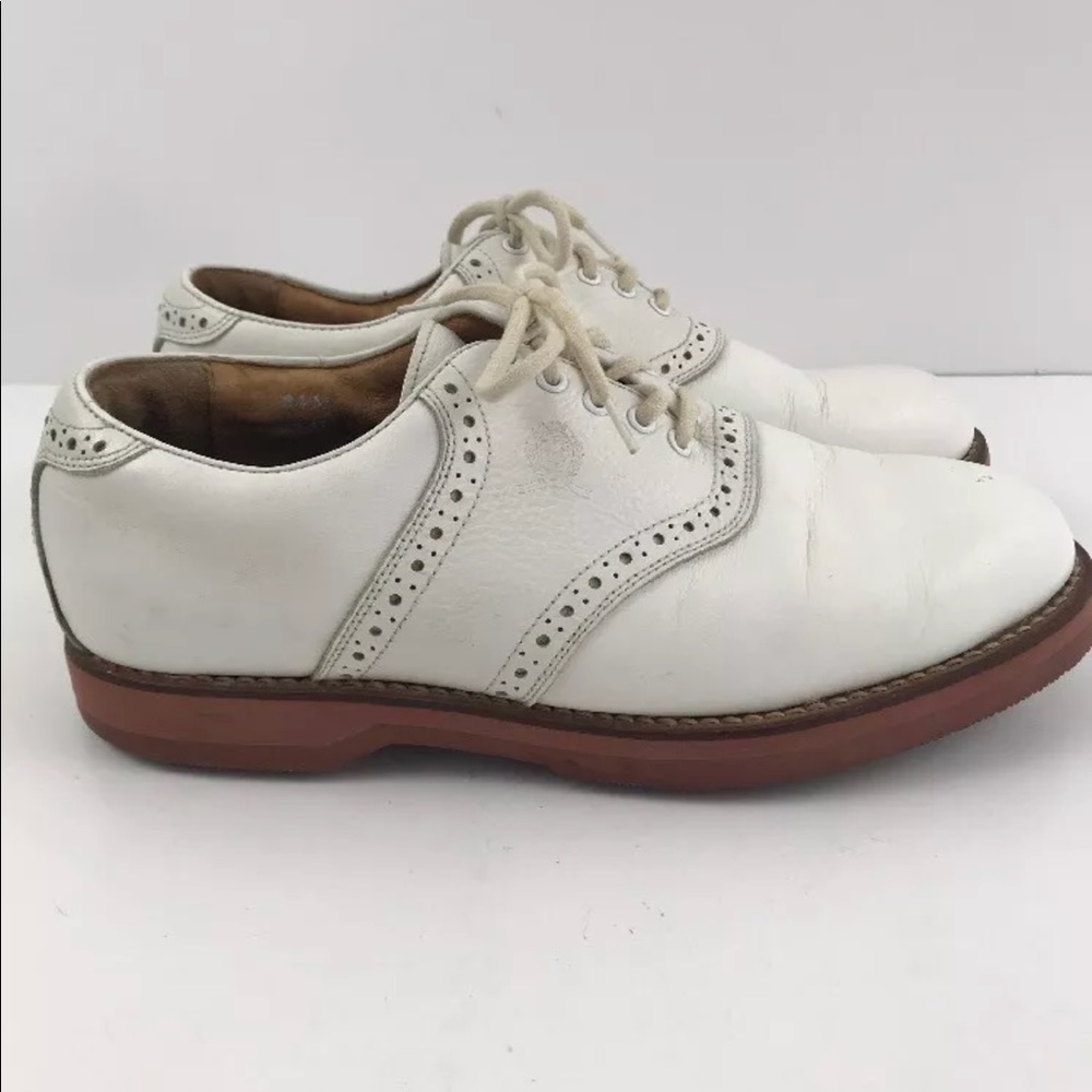 Tommy Hilfiger Vintage Wingtips Golf Shoe 8.5 M